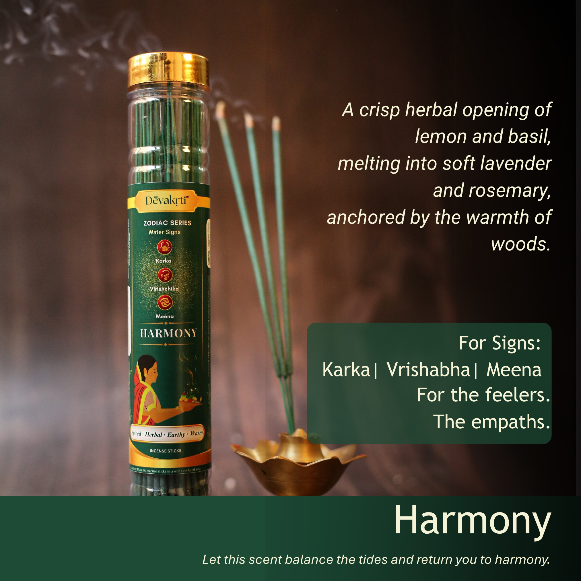 Harmony Incense Sticks – 60 Agarbattis