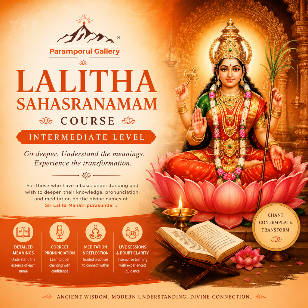Lalitha Sahasranamam Online Course — 15 Days | Intermediate