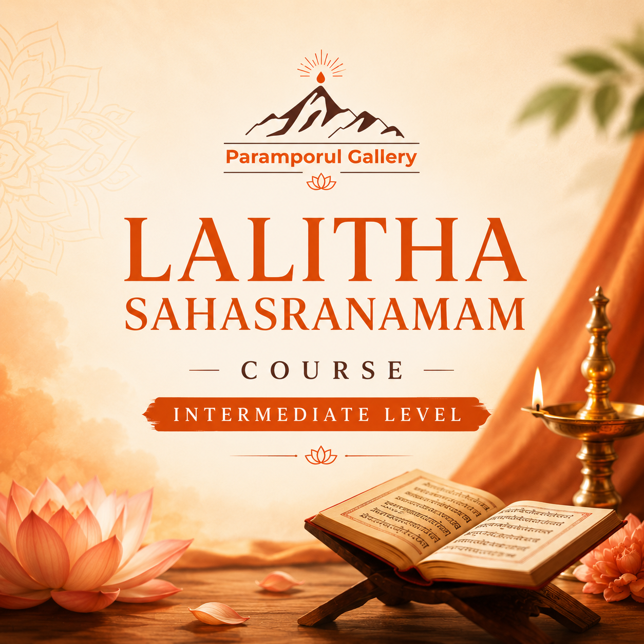 Lalitha Sahasranamam Online Course — 15 Days | Intermediate
