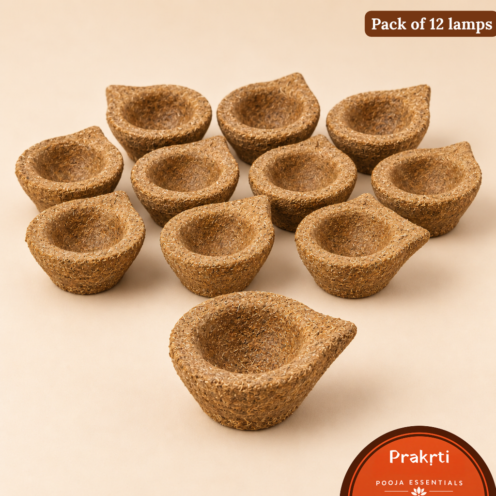 Prakrti Panchgavya Diya Lamps | Pack of 12
