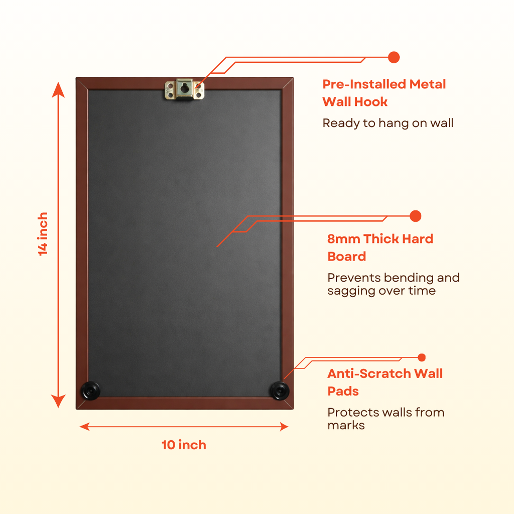 Hindu God Photo Frames for Pooja Room | Medium 10 x 14 in | Embossed Gold Foil
