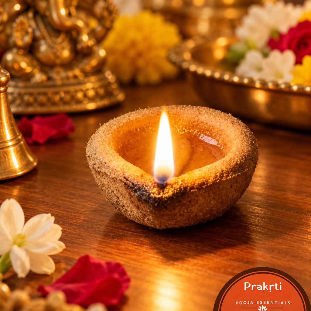 Prakrti Panchgavya Diya Lamps | Pack of 12