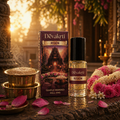 Devakrti Risen Roll-On Attar Perfume Oil | Warm Rose Coffee Fragrance for Women & Men | Alcohol-Free